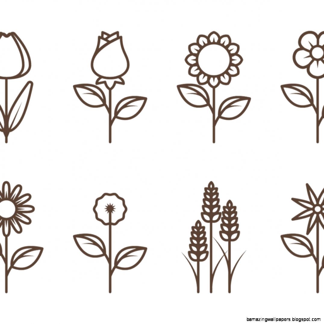 Download Flower Outline Svg - 273+ SVG PNG EPS DXF in Zip File for Cricut, Silhouette and Other Machine