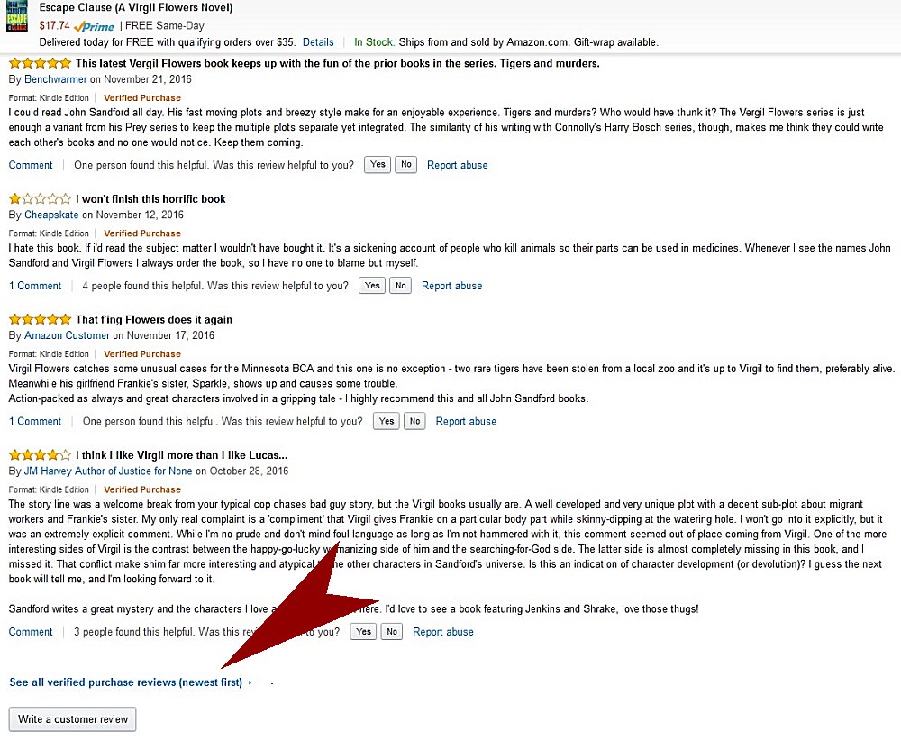 Kittling Books Getting the Most From Amazon's Book Reviews?