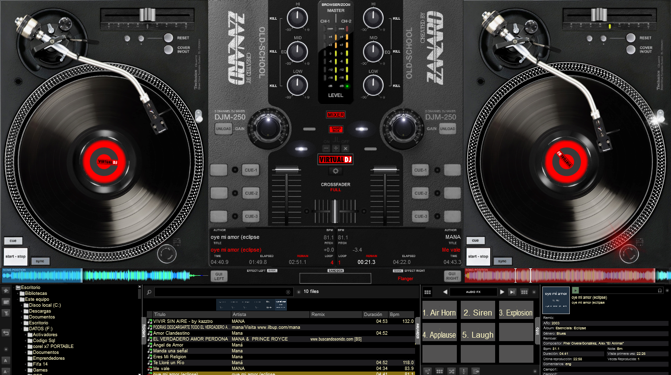 V4.0 Beta2 Skin for Virtual DJ 8. Hello friends, my name is Evans Ataroh, a...