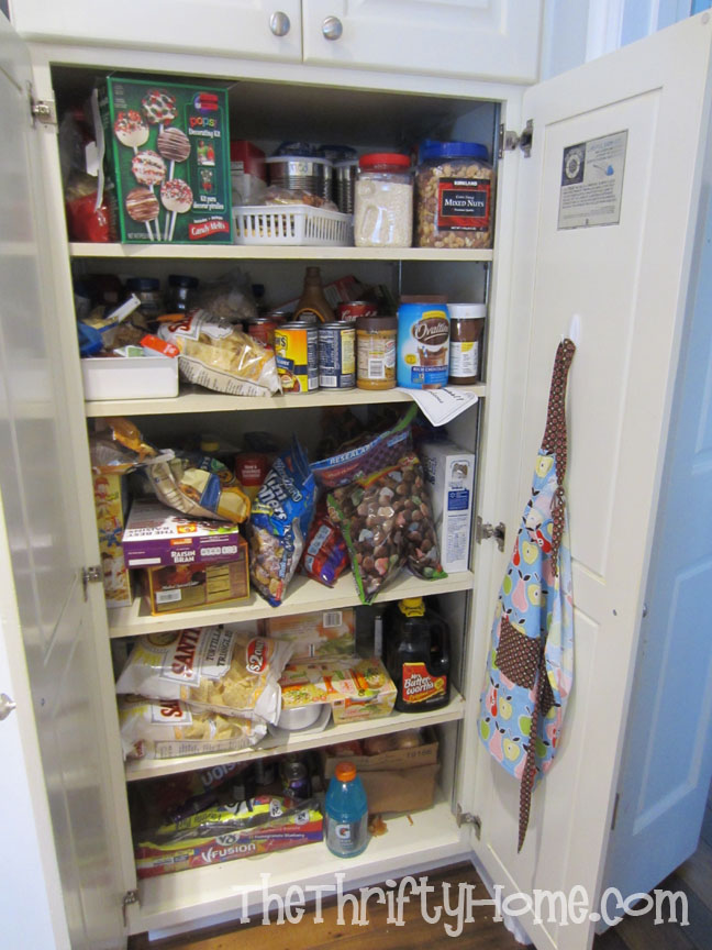 How to Organize a Deep Pantry - Smallish Home