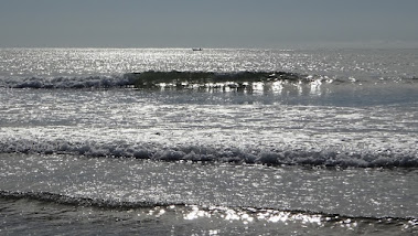 Entre olas y letras. Punta del Moral. Ayamonte