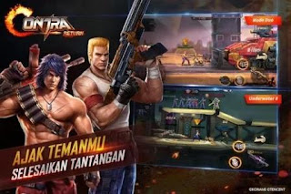 Garena Contra Return APK+ Obb DATA 1.6.49.0727 (Online) Garena Contra Return v1.6.50.5040 Apk Obb Data (Online)