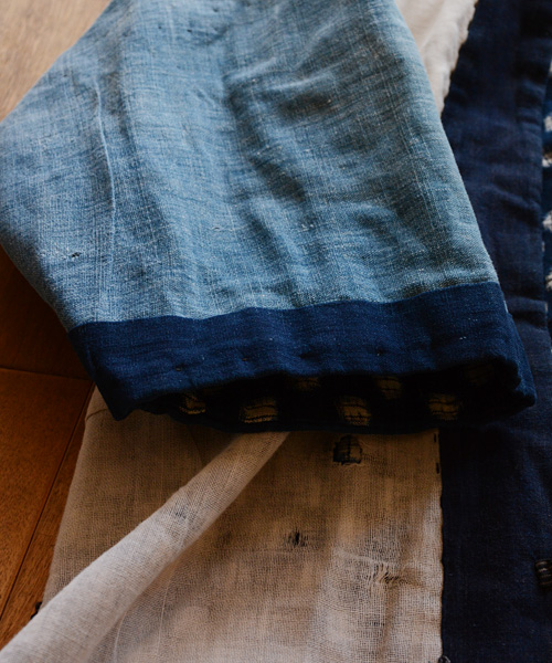 日本の古着》 野良着 刺し子 藍染 雪ん子 絣 10～20年代 ジャパン 