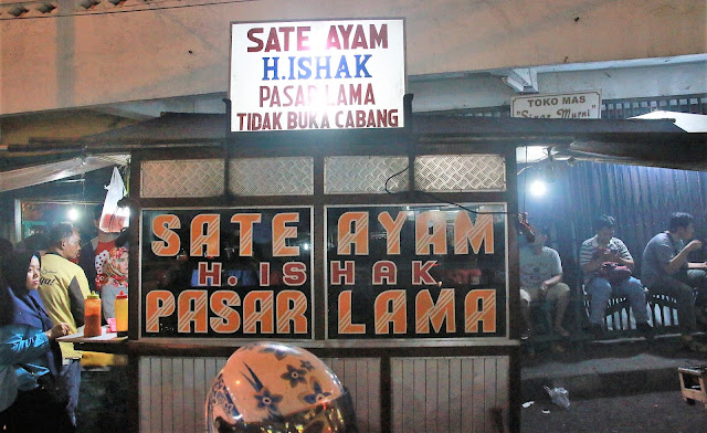 Sate Ayam H.Ishak Pasar Lama Kota Tangerang