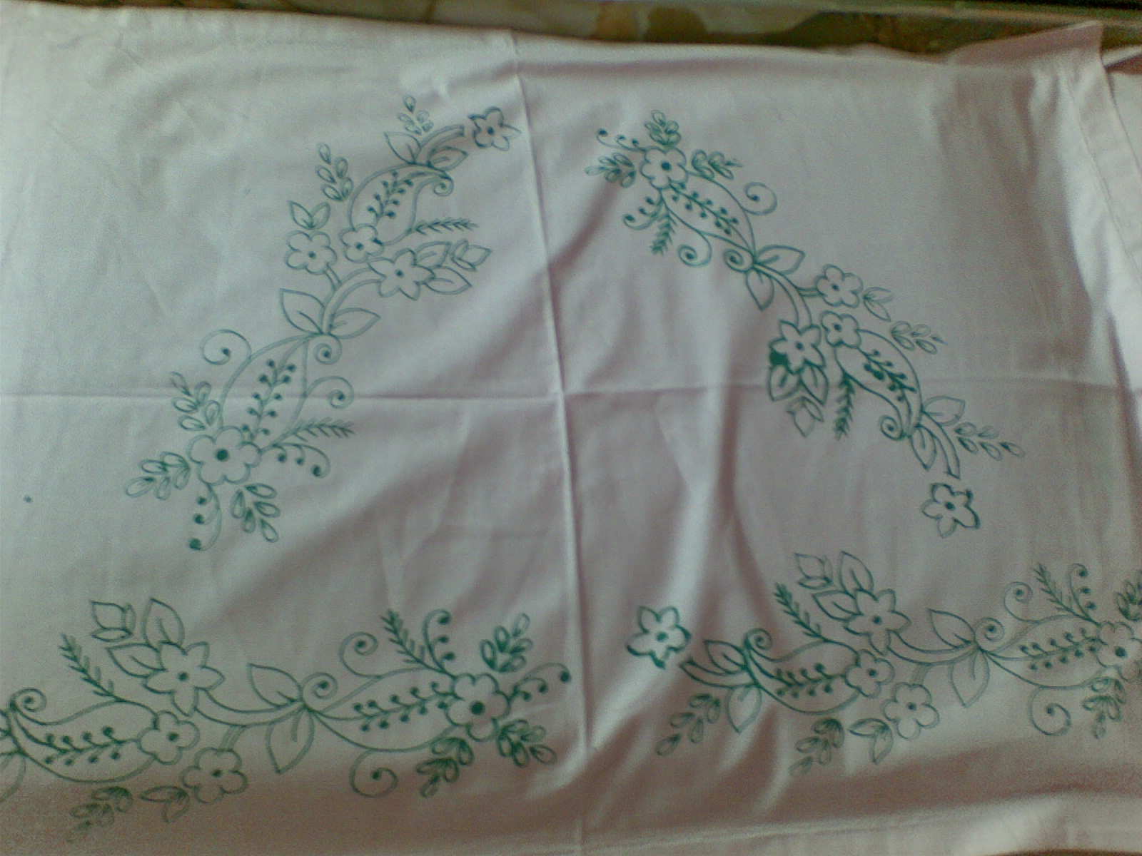 SRILU ARTS Screen printing on bed sheet