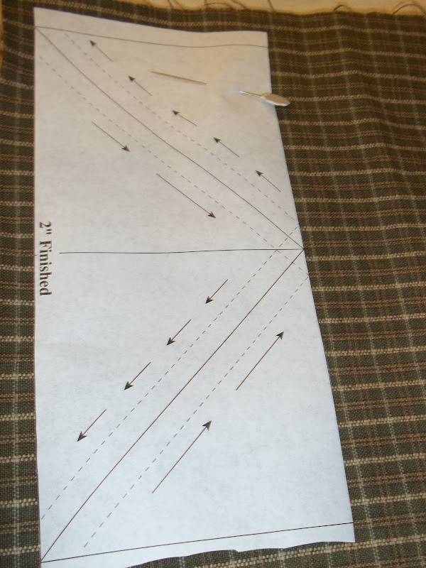 Simply Put Plus TutorialHalf Square Triangle Paper