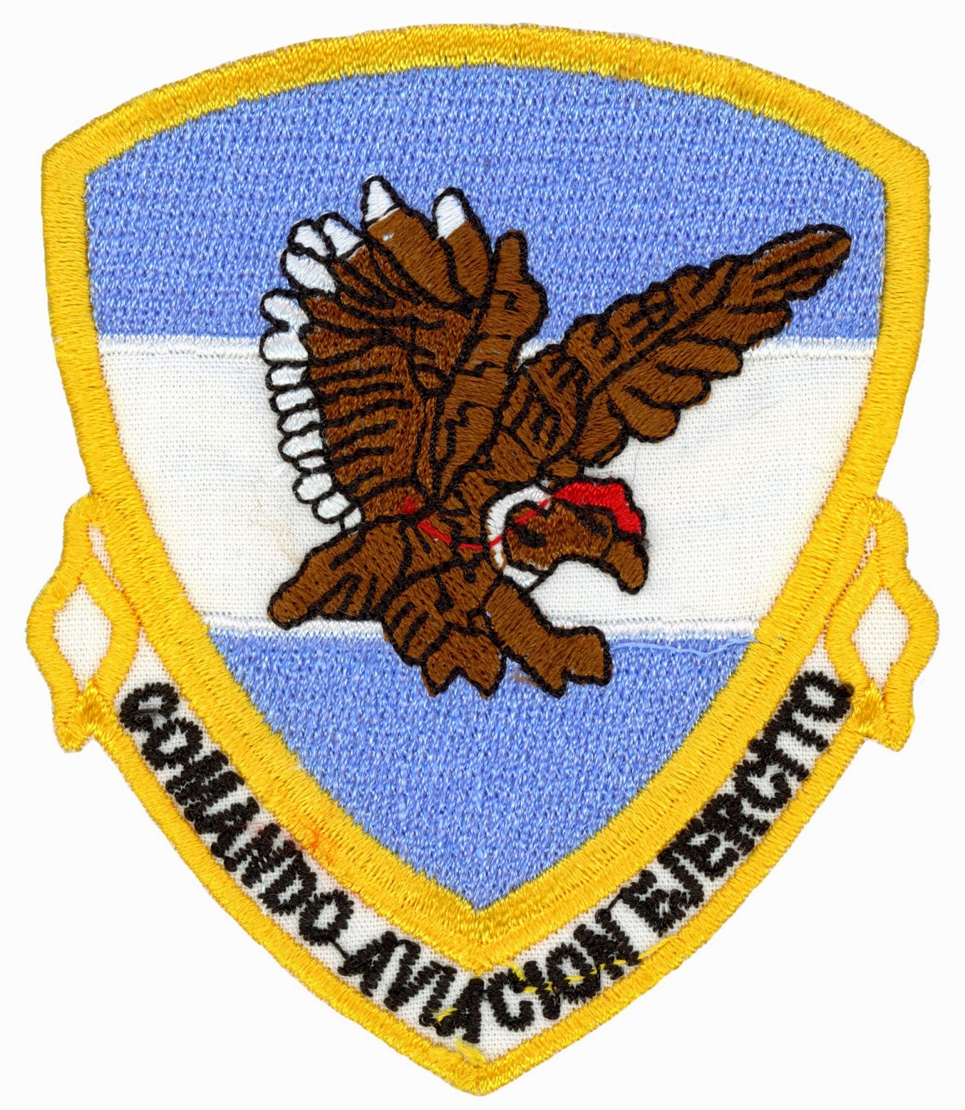 Parches de las Fuerzas Armadas Argentinas Comando de Aviación del