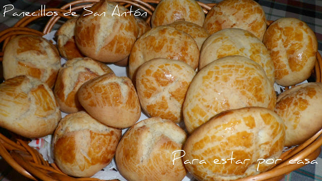 Para estar por casa Panecillos de San Antón