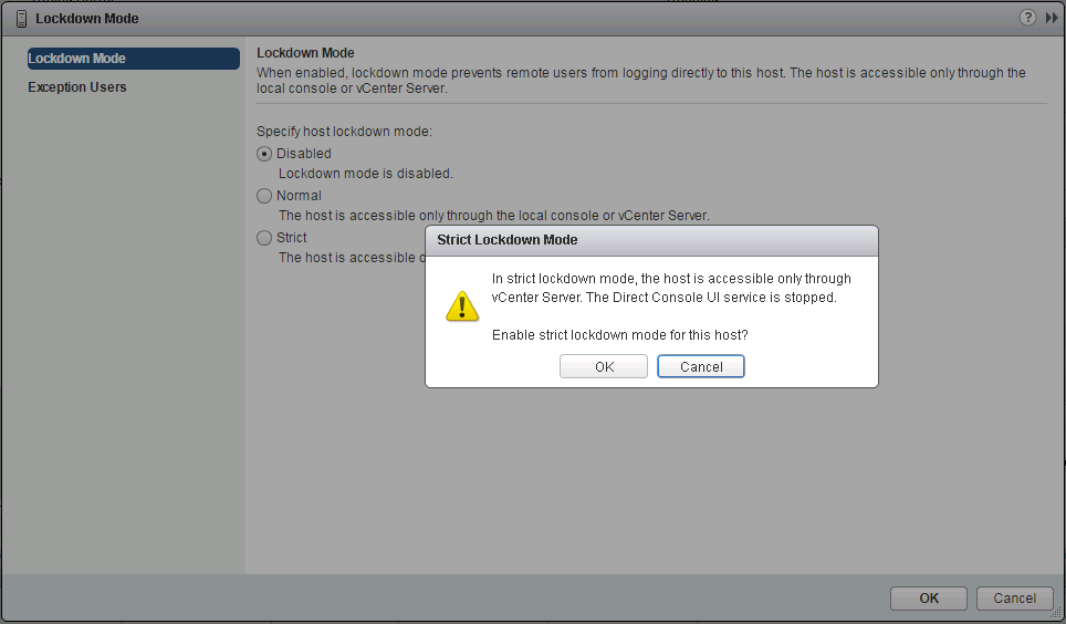 VMware vSphere 6 Enable Lockdown Mode in VMware ESXi 6.0 TechCrumble