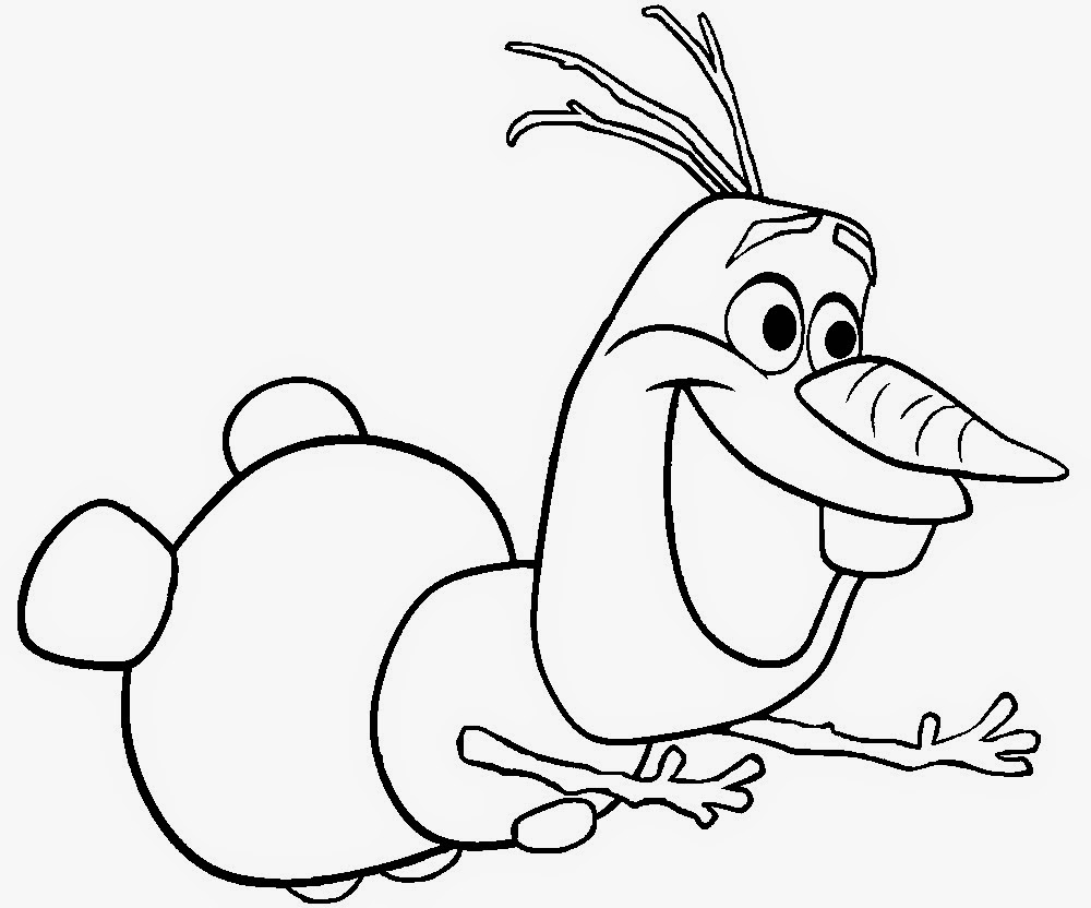 olaf coloring pages images - photo #36