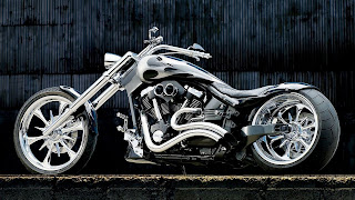Afbeelding van een custom motorfiets
