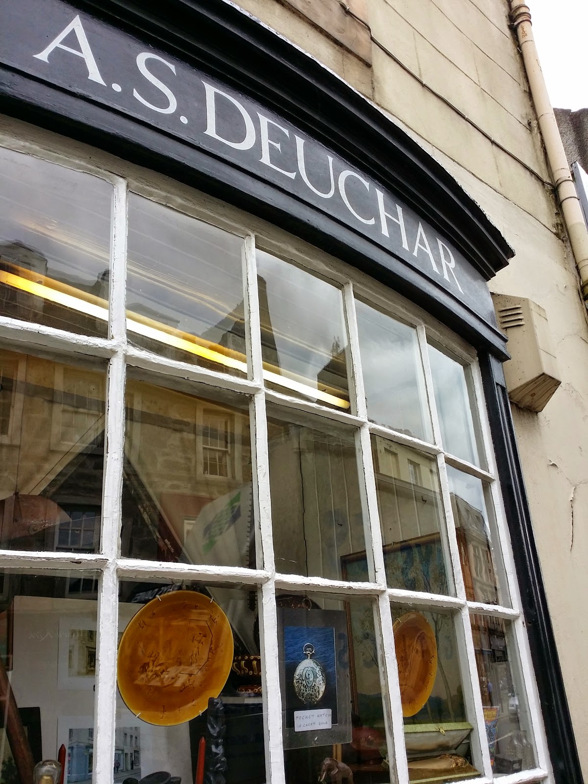 A.S Deuchar Antique Shop South Street Perth 26th June