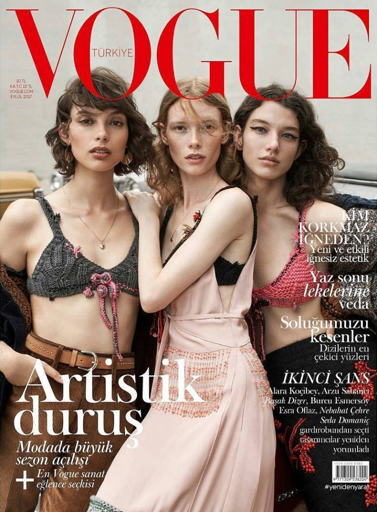 Jordan Barrett & Lexi Boling Cover Vogue Turkey April 2017 Issue