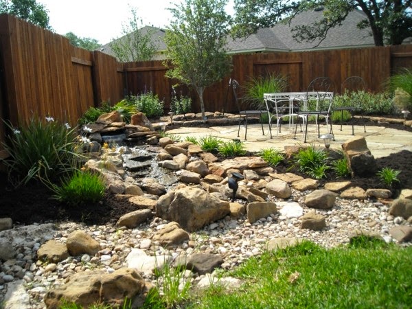 Incredible modern rock garden