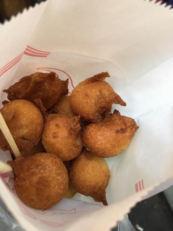 Fried Water Chestnuts, the Popular Snacks in Taichung, Taiwan