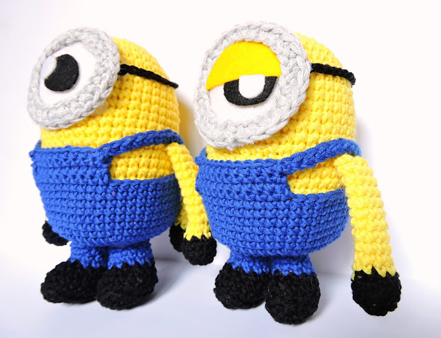 GORRO DE MINION A CROCHET - Ahuyama Crochet