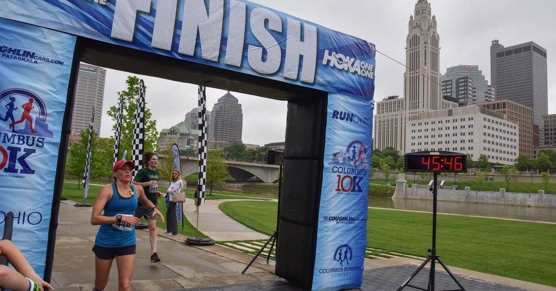 This Runner's World Columbus 10K Finish Line Pictures