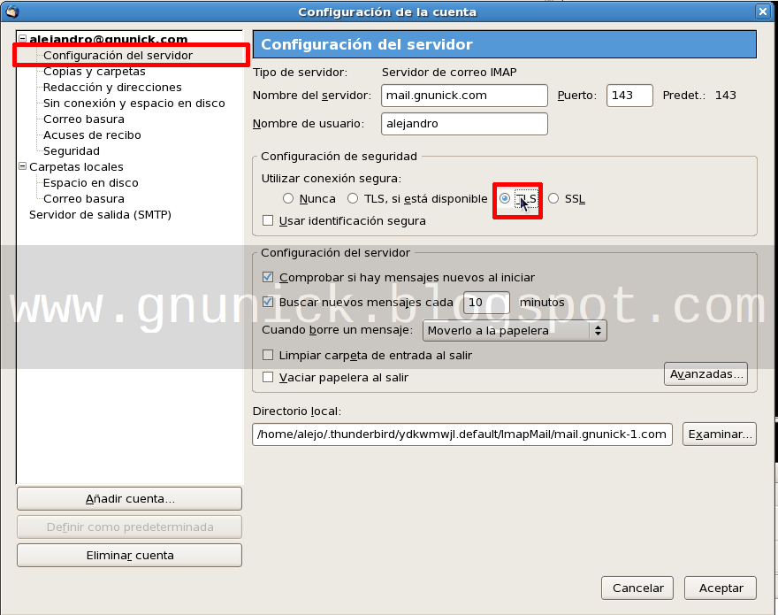 Correo Seguro, Quota Y Maillist Usando Dovecot+Postfix+LDAP, En CentOs