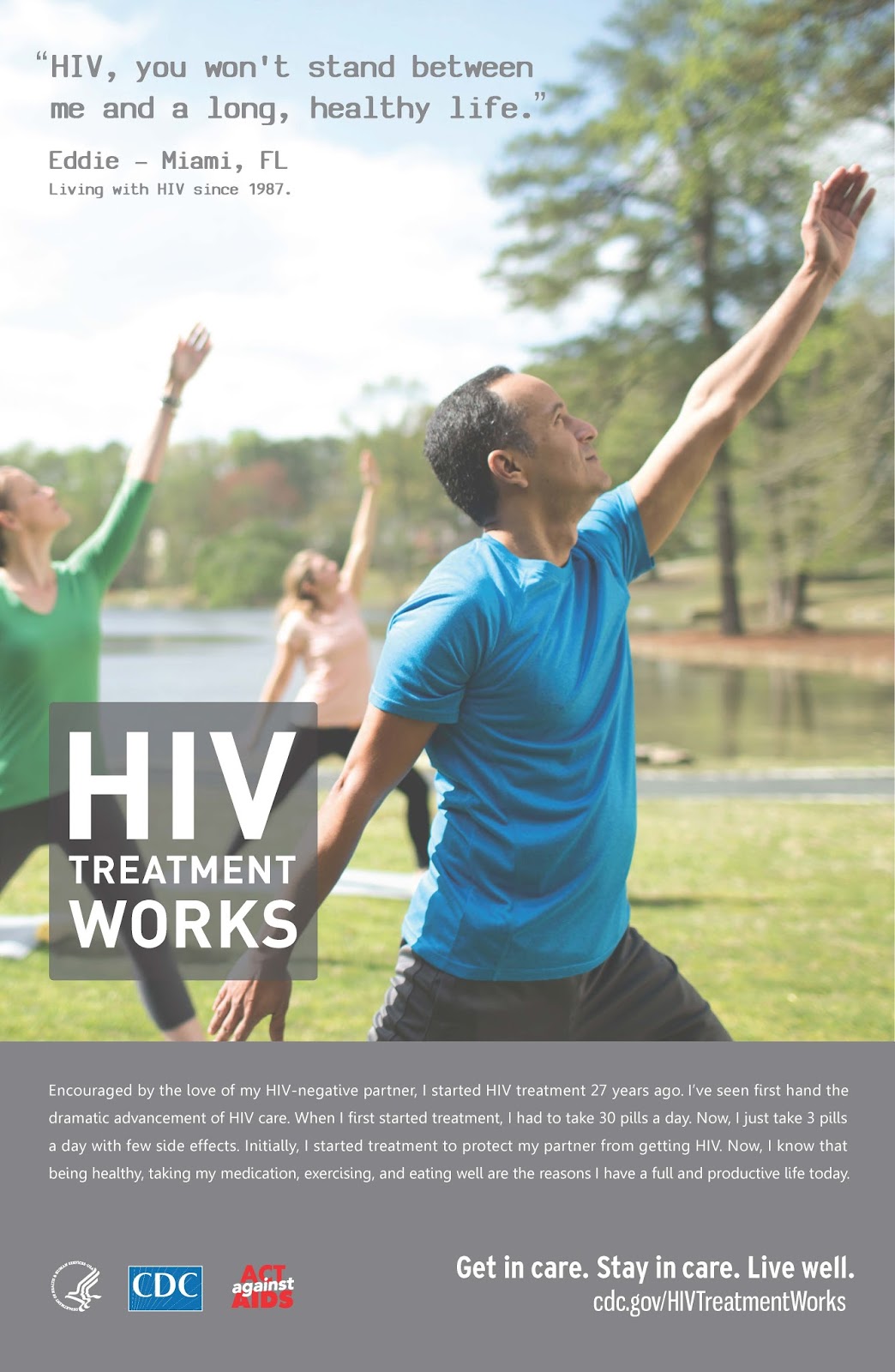 hiv treatment works cdc launches campaign featuring people living hiv treatment works