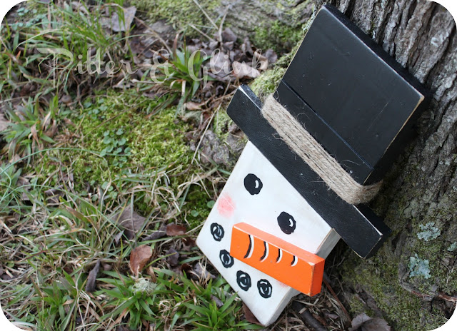 Guest Post   Scrap Wood Snowman
