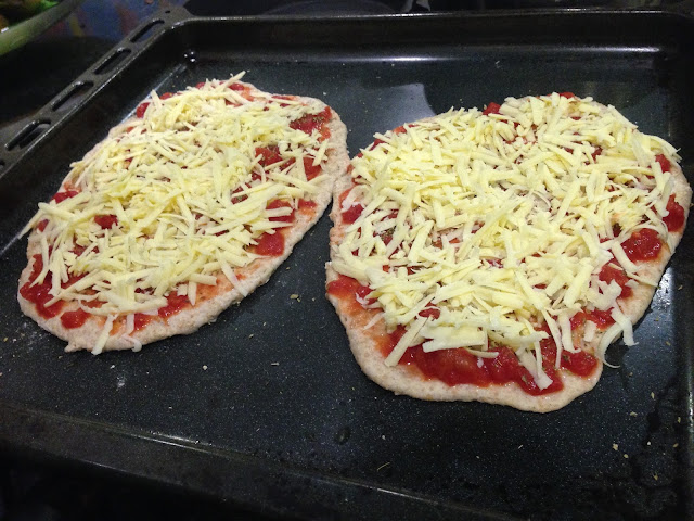 homemade pizza