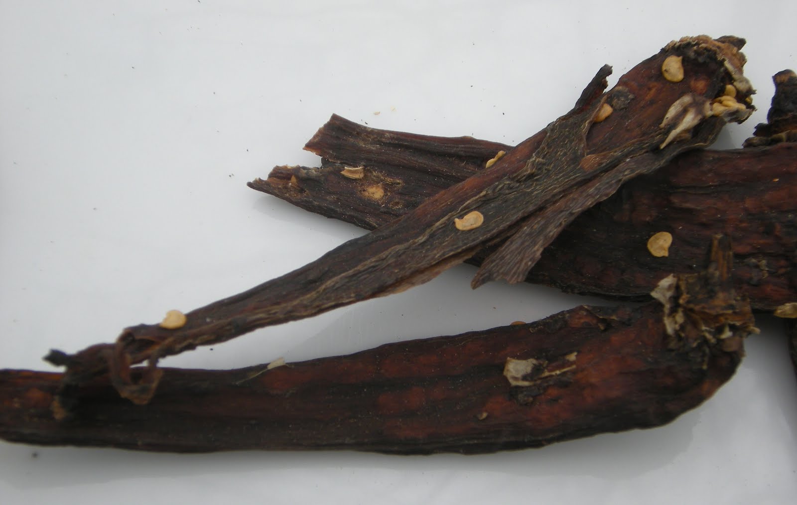 dried roasted green chilis