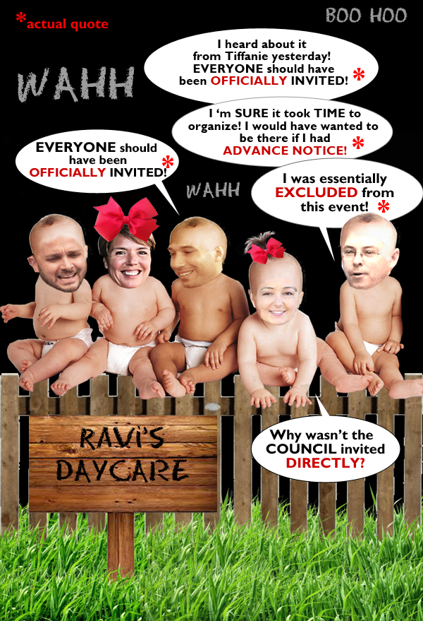 Council Crybabies feel "excluded" from National Walk Out event