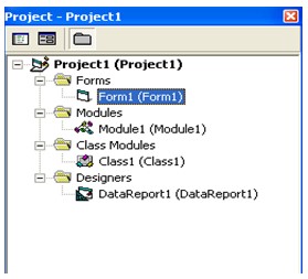 project exporer vb 6.0