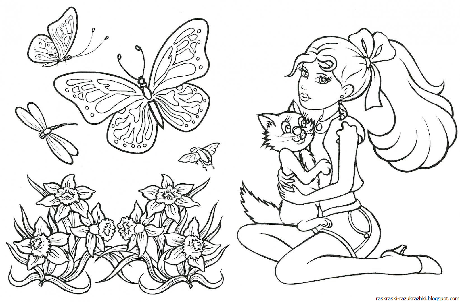 Разукрашки Для Детей 9 10 Лет