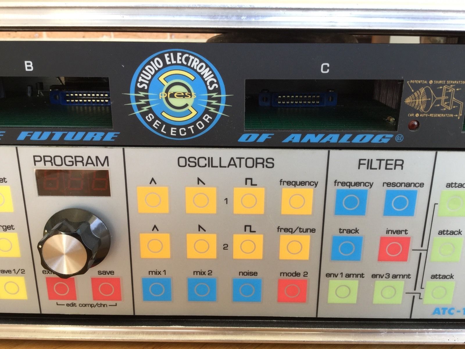 MATRIXSYNTH Studio Electronics ATC1 Analog Synthesizer SN 1208 with