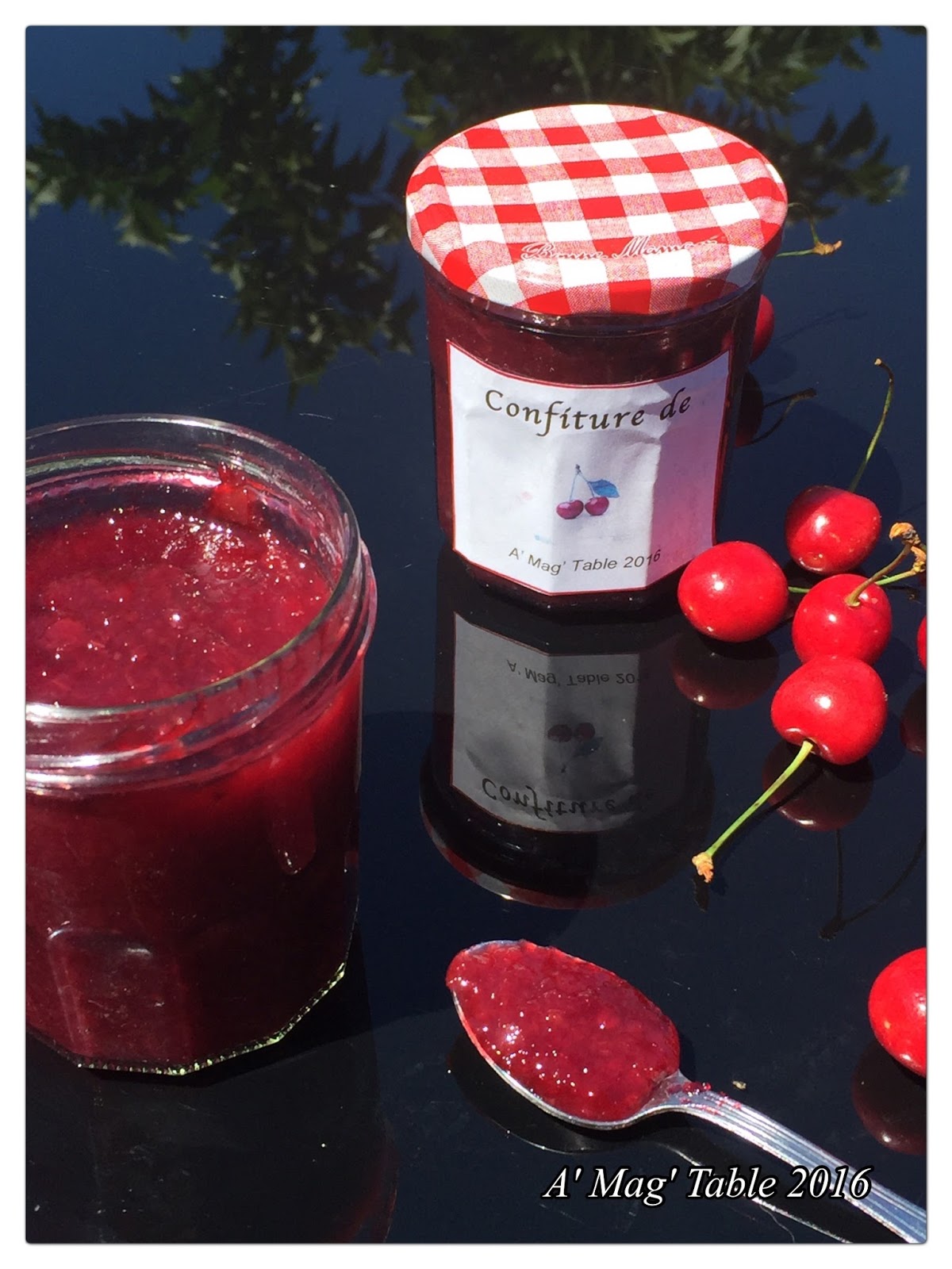 A' Mag' Table Confiture de Cerises (au Cookeo)
