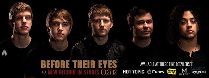 Before Their Eyes - Redemption 2012 hard rock band members 5 men