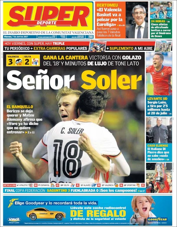Valencia, Superdeporte: "Señor Soler"