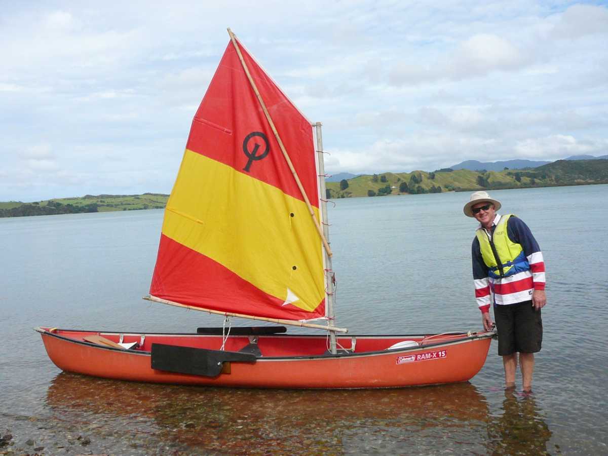 Harmen’s sailing blog. "Lookfar" A converted Coleman Ram X 15 Canoe