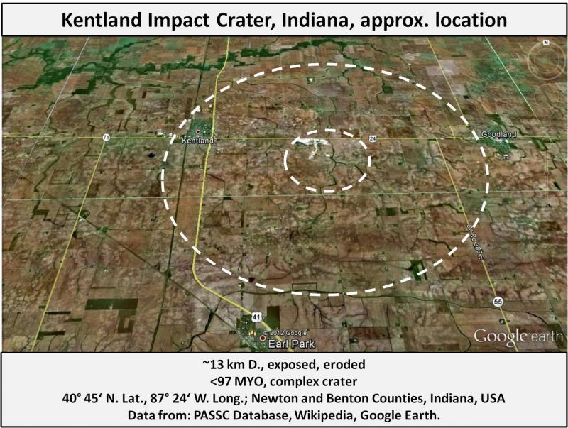 Bathroom Farmer Meteorite Hit Indiana!