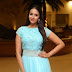Telugu Actress Pujita At Darshakudu Pre Release In Blue Dress