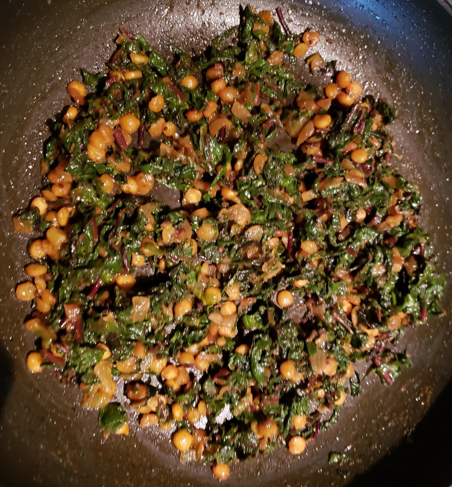 Beetroot Leaves Curry