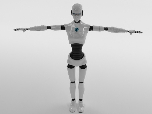 3dsMax高精度6款智能機器人合集3D模型下載