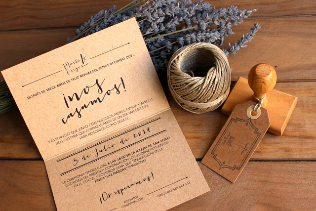 invitaciones de boda originales craft hermanas bolena shop