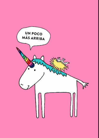 Imágenes de Unicornios con Frases Mensajes