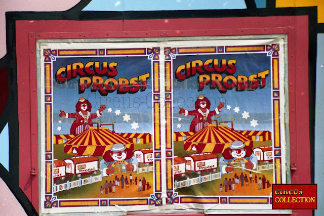 les affiches du Cirque Probst 2001