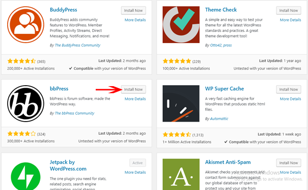 Installer une extension. Installer une extension.