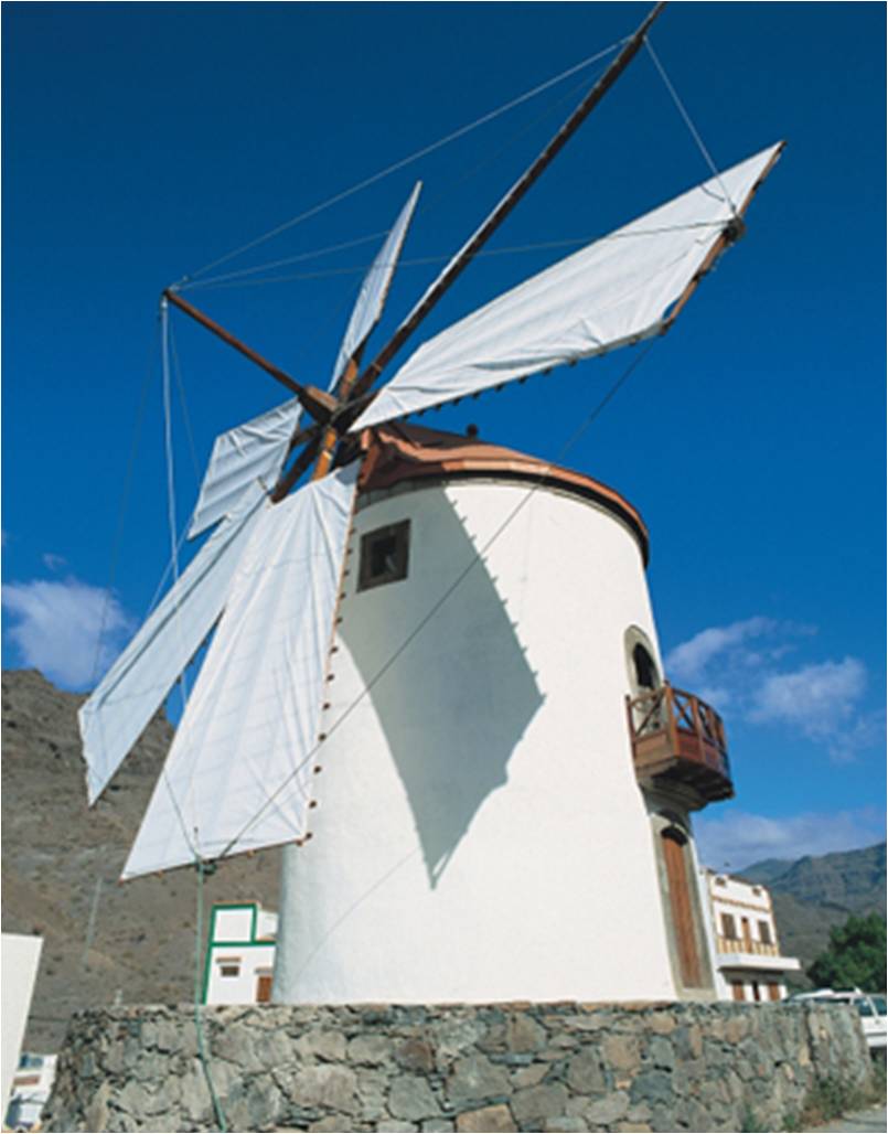 Mi Gran Canaria: MOLINO DE VIENTO (MOGÁN)