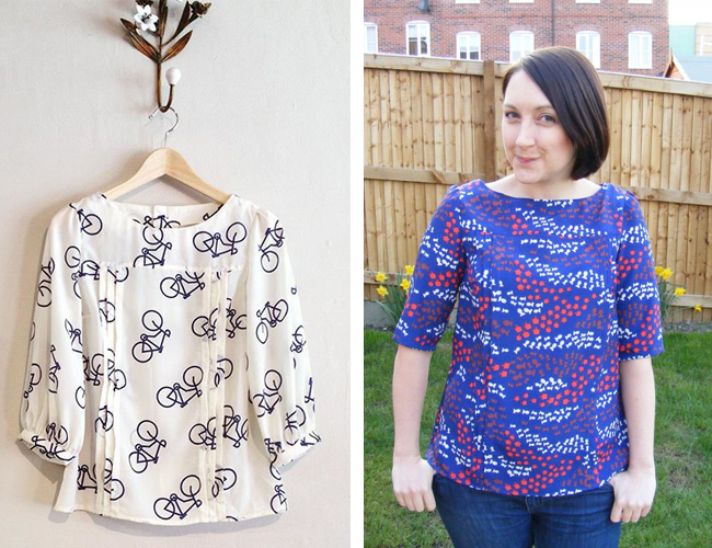 Mathilde sewing pattern - made by Bonjour Teaspoon and Amy