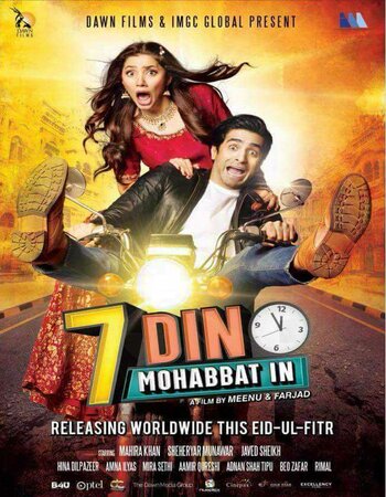 7 Din Mohabbat In (2018) Urdu 720p WEB-DL x264 1.1GB ESubs Movie Download