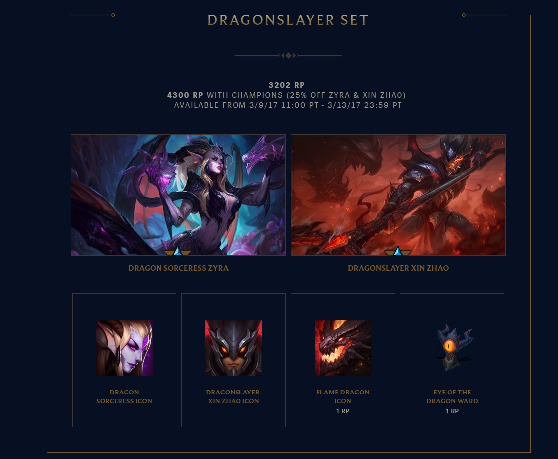 Dragonslayer: Skin Lines in League of Legends 