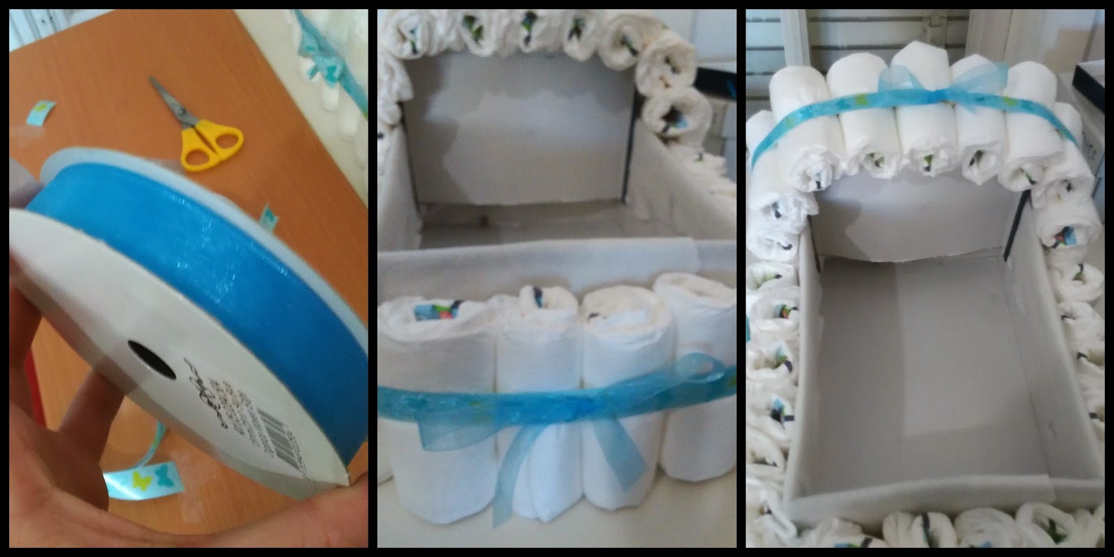 loida's life How to make A Diaper Cake