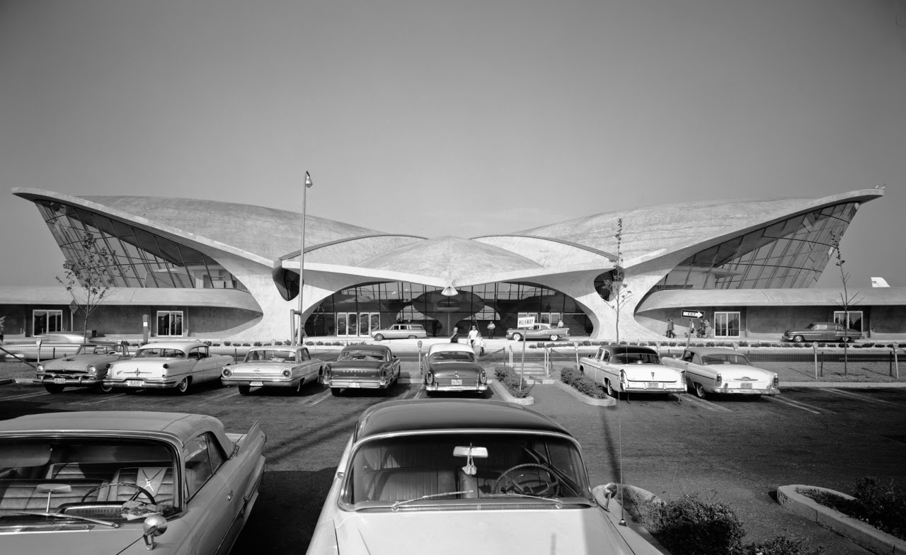 Terminal TWA Aeropuerto JFK en New York Eero Saarinen Planta