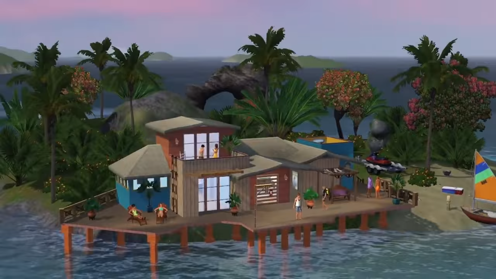 Симс 3 райские острова. Sims 3 island paradise. Корабль-хаусбот симс 3. Домик на необитаемом острове. Симс 3 дом на острове.
