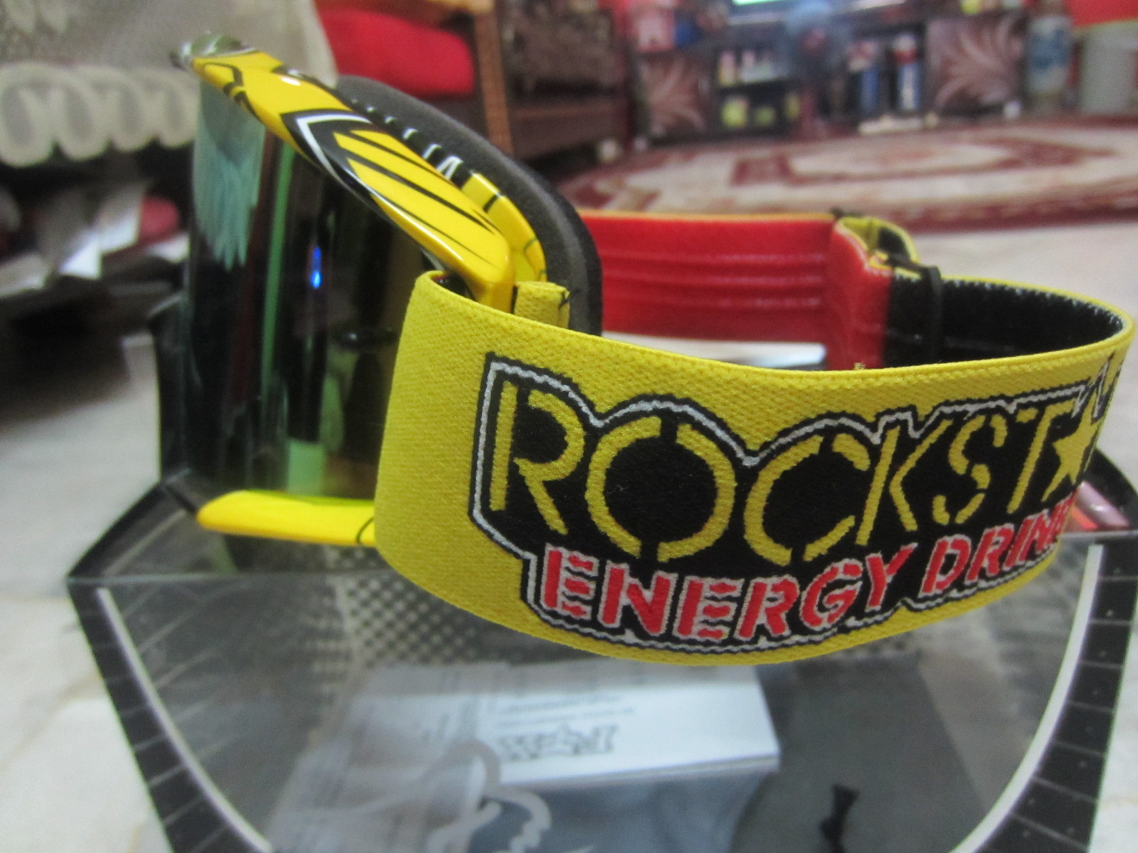 2012 Fox Racing Rockstar 180 The Main MX DH BMX Goggles 24k